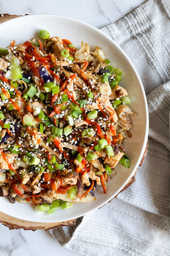 Egg Roll in a Bowl with Ground Turkey