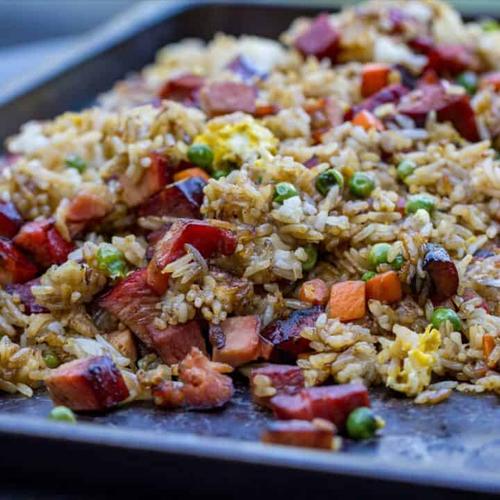 Griddle Pork Fried Rice