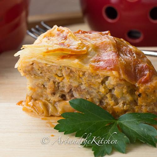 Ground Turkey Cabbage Roll Casserole