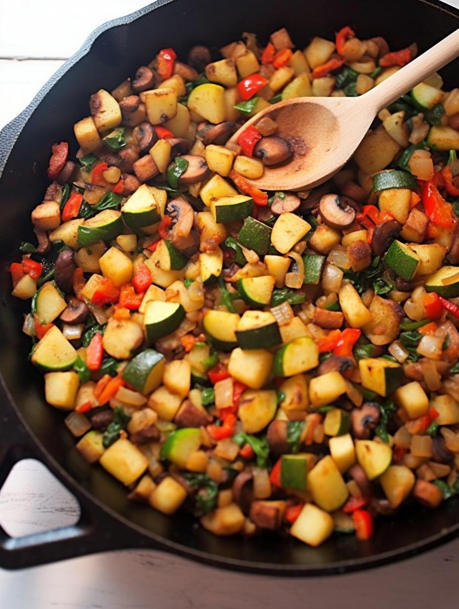 Hearty Veggie-Bean Breakfast Hash