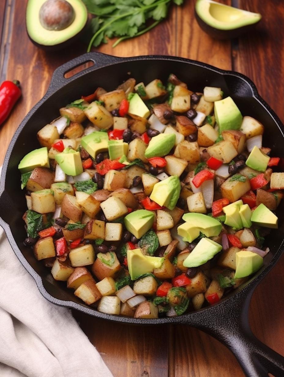 Hearty Veggie Potato Hash