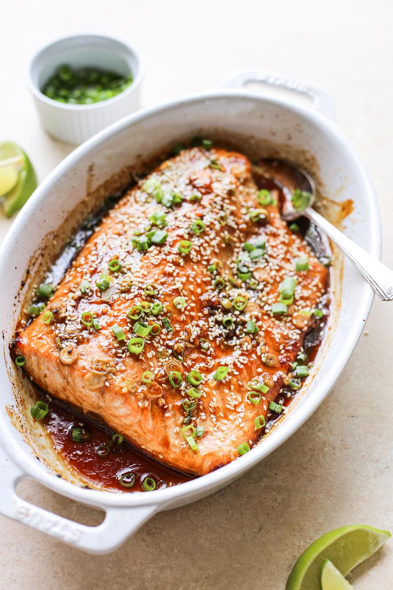 Honey-Ginger Baked Salmon