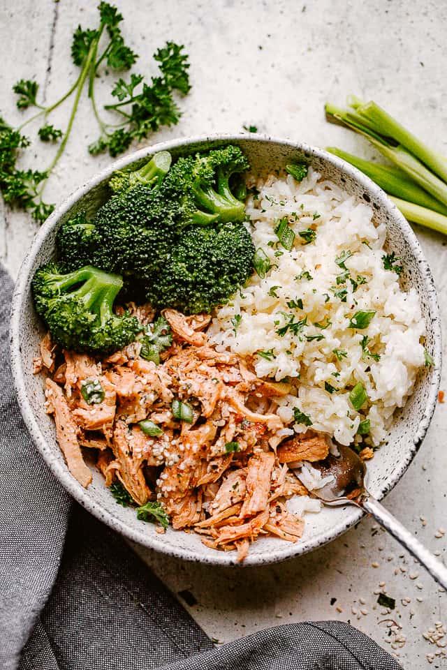 Instant Pot Honey Garlic Chicken and Rice