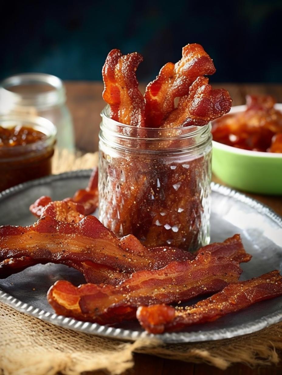 Irresistible Caramelized Bacon