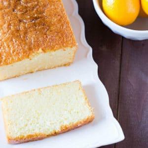 Meyer Lemon Loaf Cake