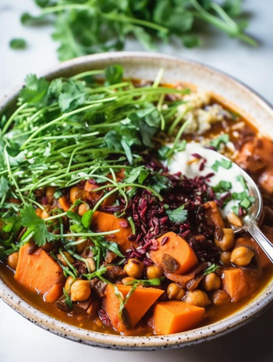 Moroccan Magic Carrot Chickpea Stew