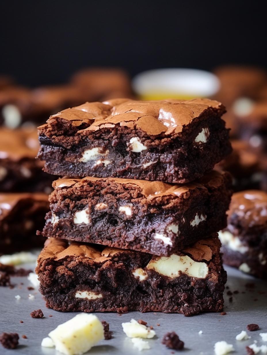 Oreo Drenched Fudgy Brownies