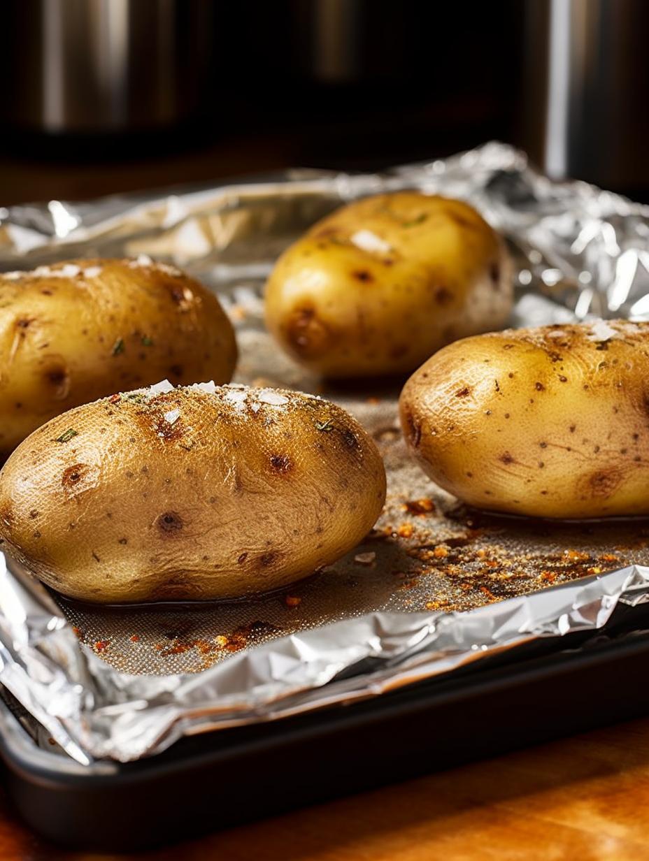 Perfectly Baked Russet Potatoes
