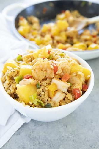 Pineapple Shrimp Fried Rice
