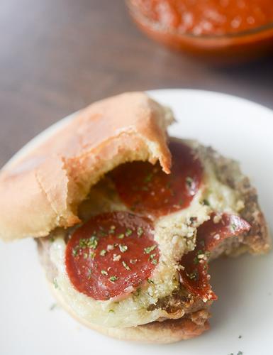 Pizza Turkey Burgers