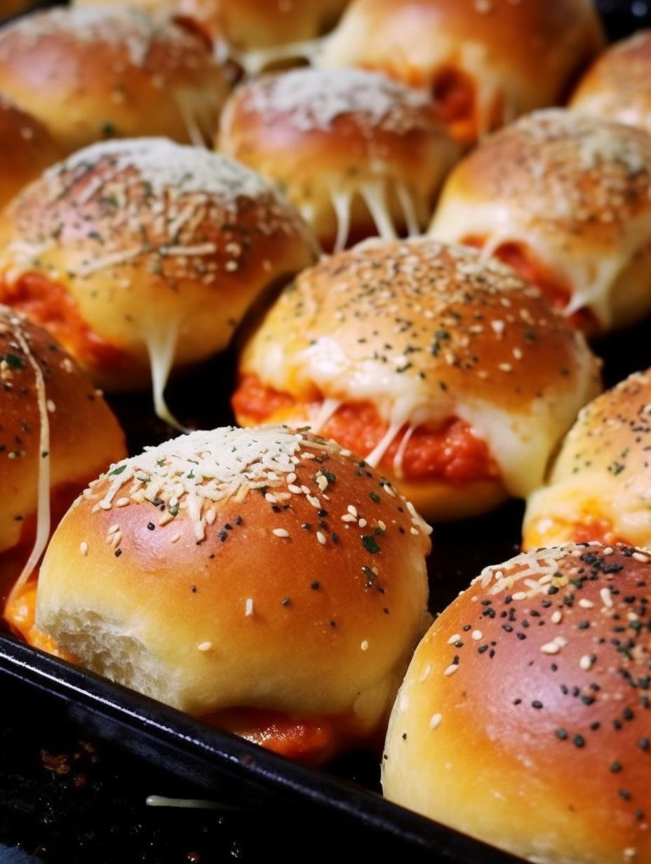 Pocket-sized Pizza Buns