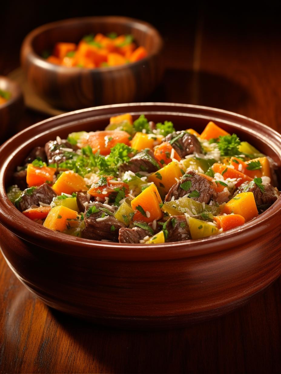 Savory Beef Heart Stew