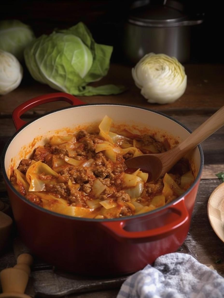 Savory Cabbage Roll Skillet