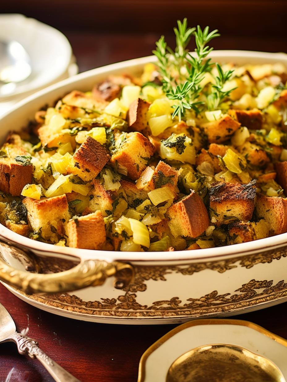 Savory Thanksgiving Stuffing Simplified