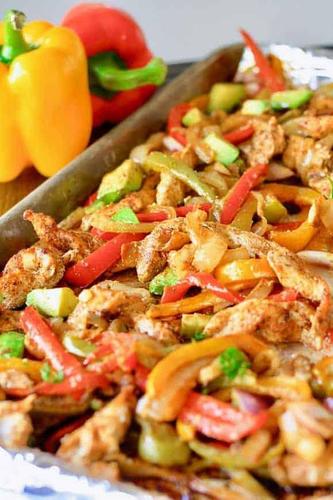 Sheet Pan Fajitas