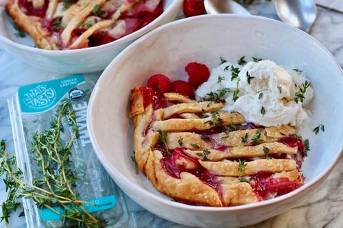 Sheet Pan Raspberry Pie Squares