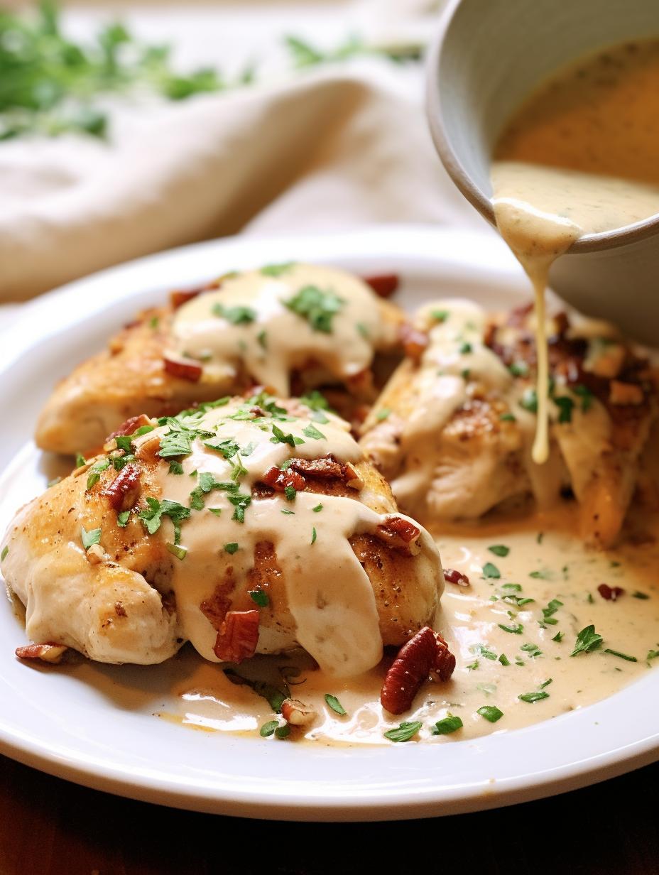 Signature Chicken with Rich Sundried Tomato Cream Sauce