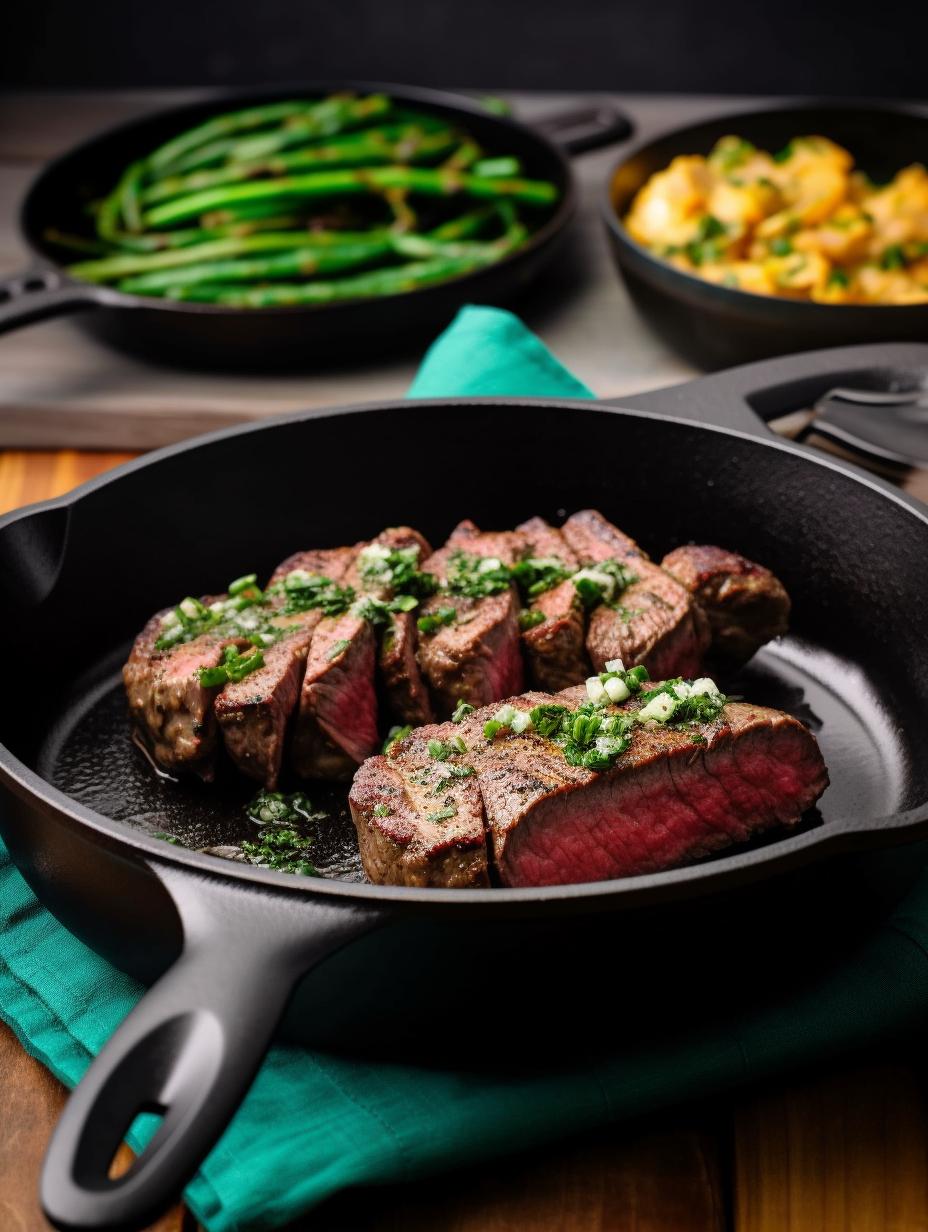 Sizzling Brazilian Steak with Zesty Garlic Butter