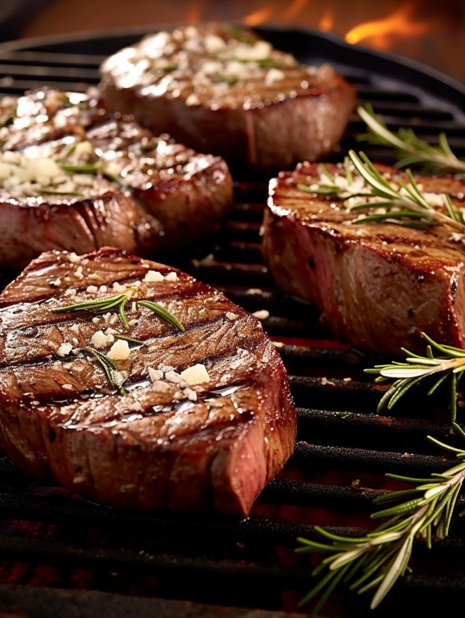 Sizzling Garlic Steak