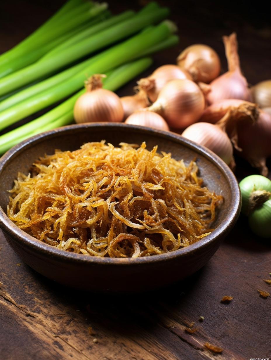 Sizzling Green Onions with a Crunch