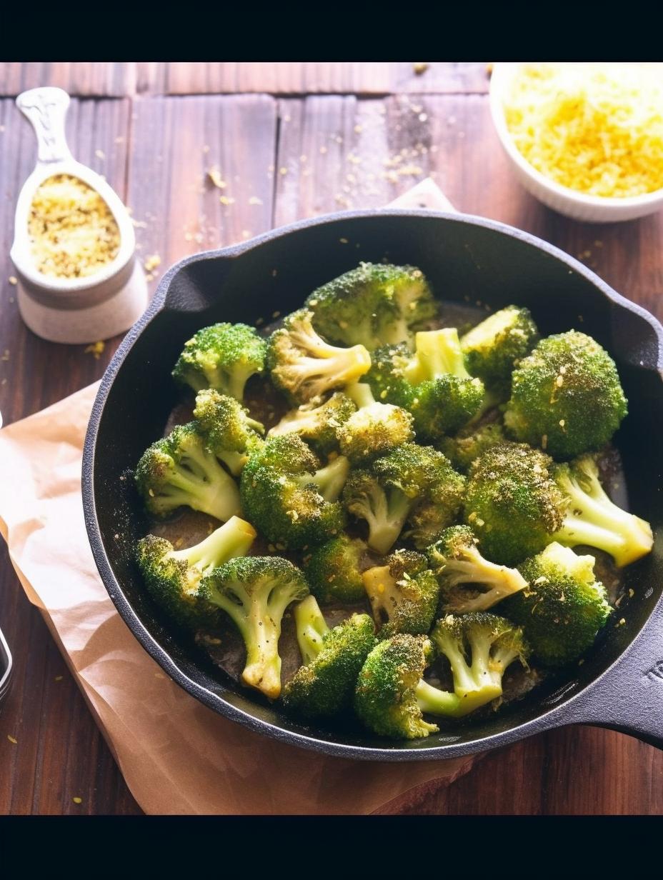 Smokey Lemon-Garlic Butter Broccoli