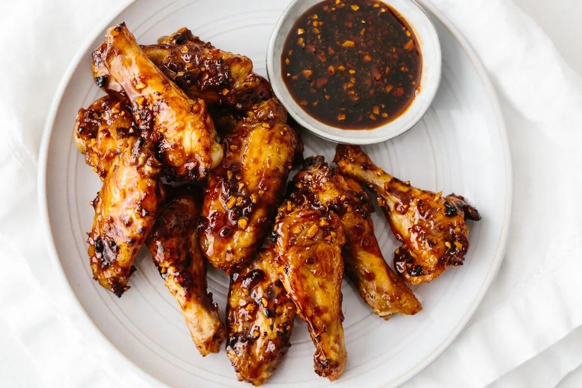 Soy Garlic Ginger Chicken Wings