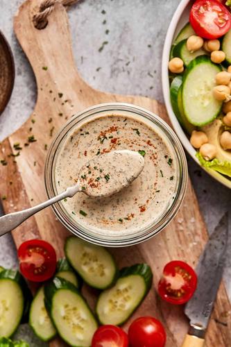 Spicy Tahini Ranch Dressing