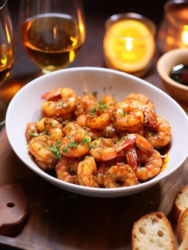 Andalusian Style Garlic Shrimp Tapas