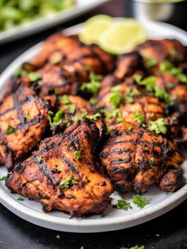 Succulent Spice-Rubbed Grilled Chicken Thighs
