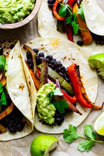The BEST EVER Vegetarian Fajitas