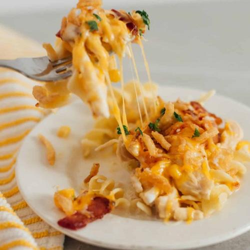 The Ultimate Chicken and Noodle Casserole