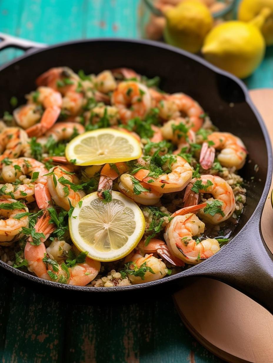 Zesty Lemon-Garlic Shrimp