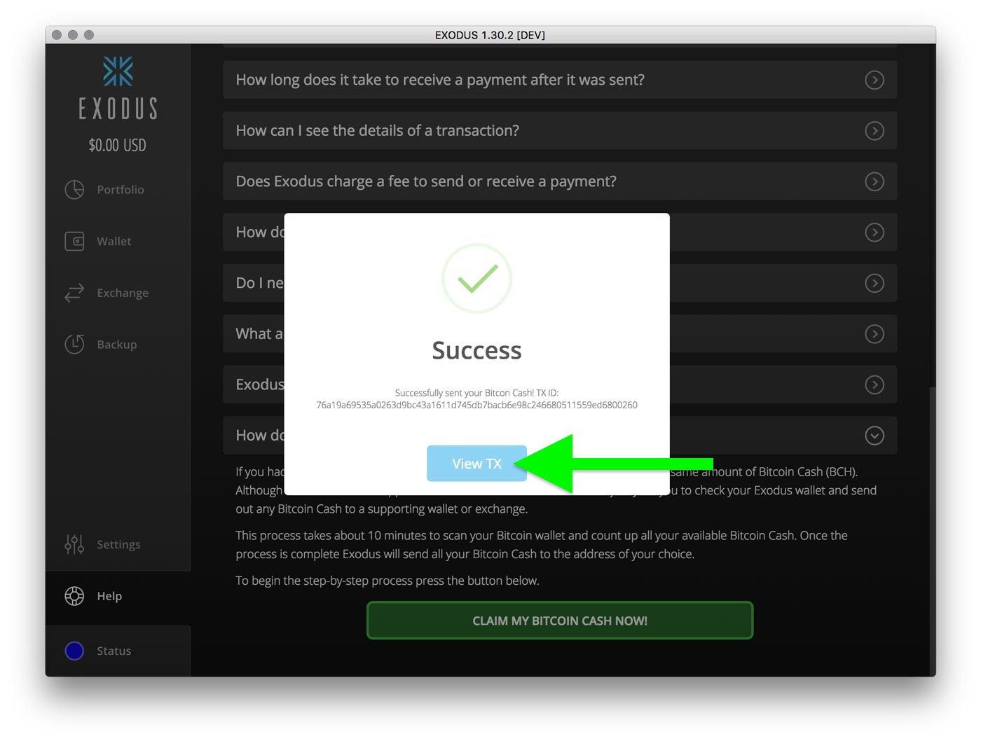 gold bitcoin and to how cash claim Exodus How I do Knowledge Base Cash? Bitcoin  claim
