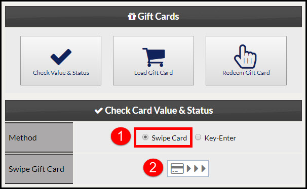 Gift Cards How Do I Check The Value Status Of A Gift Card