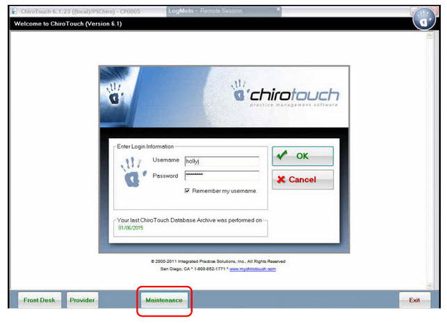 Cash Practice Integration Setup