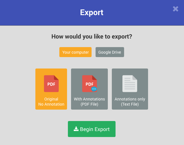 How Do I Export A File Kami Help Center