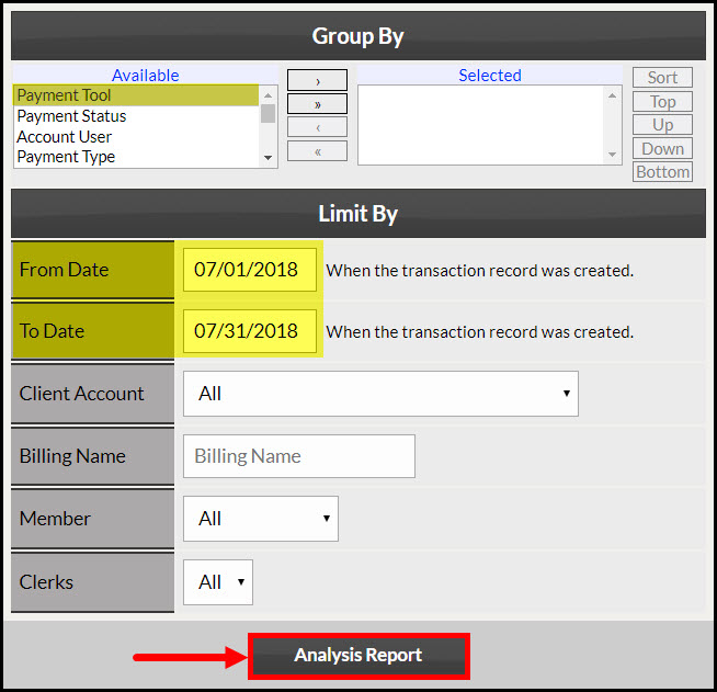 Stats What Is The Posted Payments Analyzer