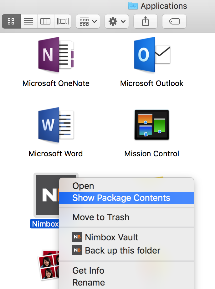 Manually update a Mac desktop agent | Nimbox