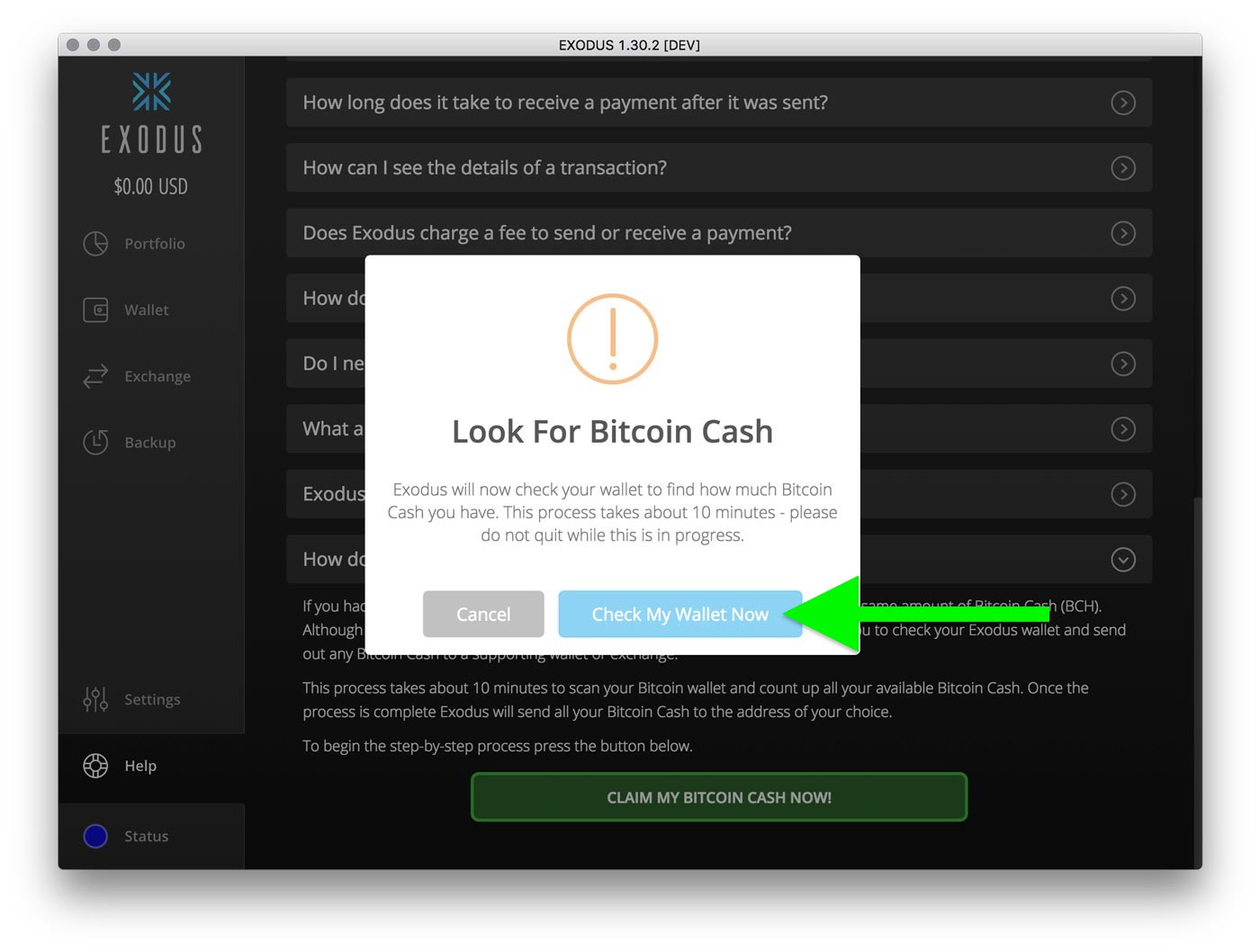 to cash how in claim bitcoin exodus Bitcoin Exodus Knowledge claim How Base I do Cash?