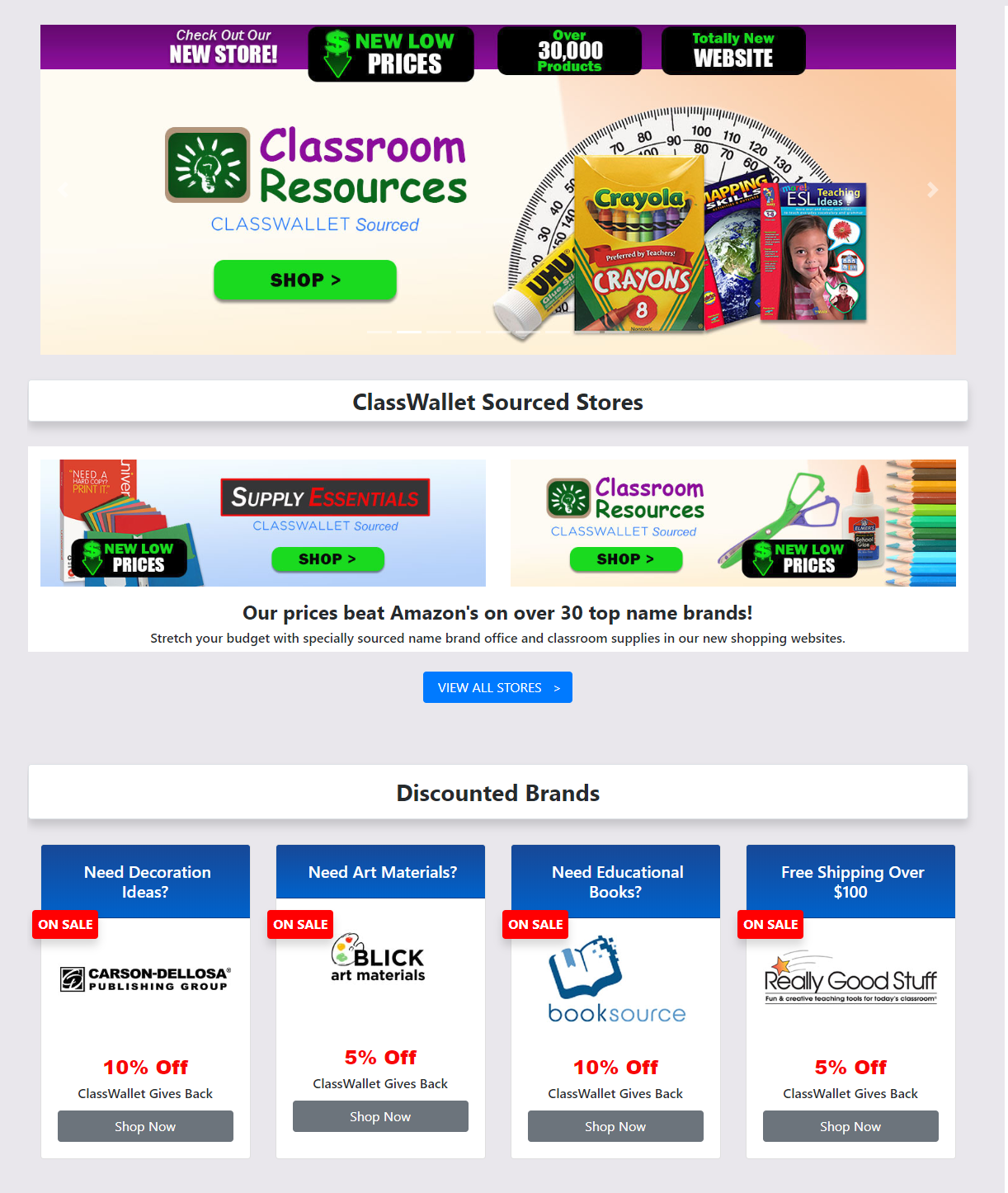 Let's go shopping! (how to shop) ClassWallet