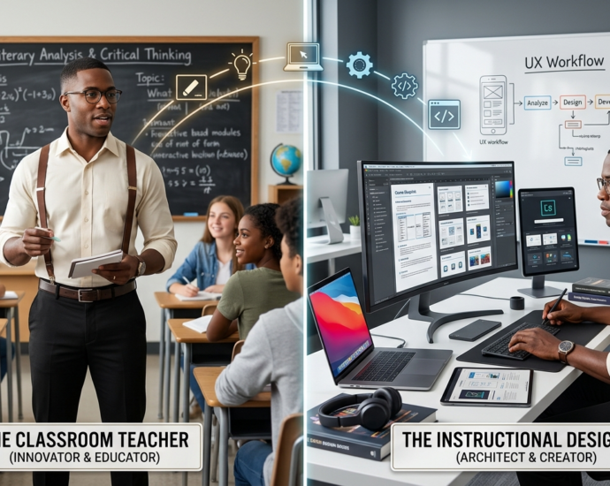 The Teacher Strategic Pivot to an Instructional Designer
