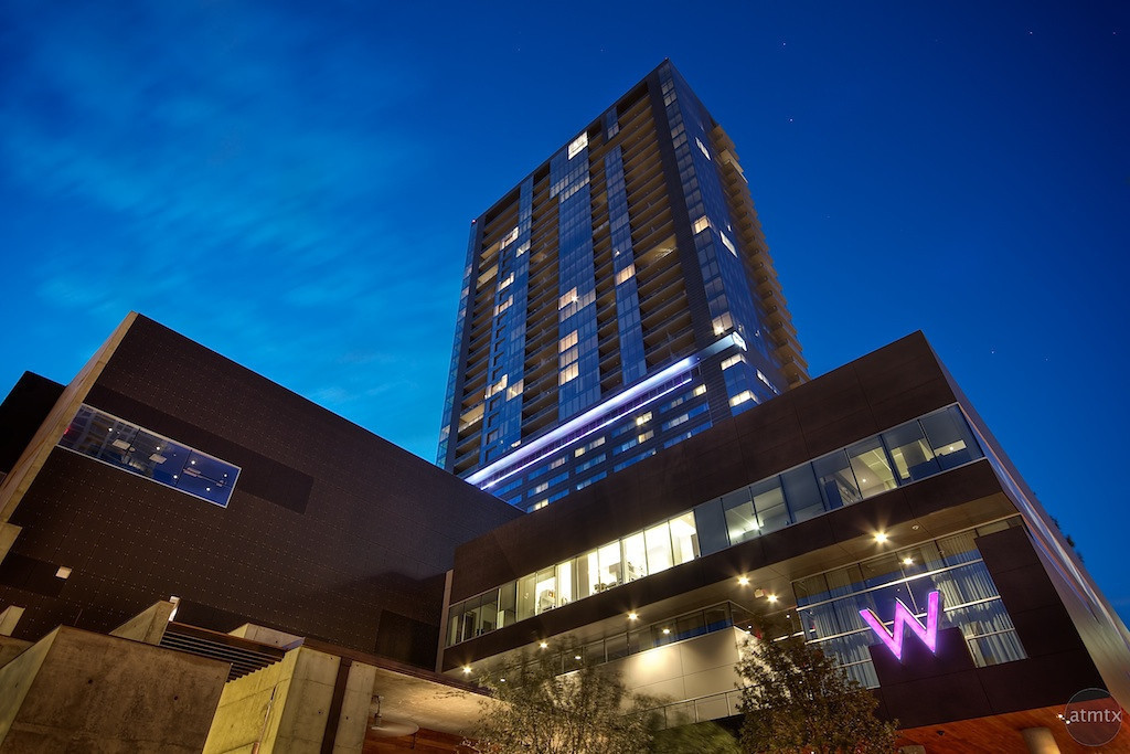 The W Hotels in Austin Texas. W Hotels are a subsidiary of Starwood Hotels. | Photo via Flickr user ATMTX.