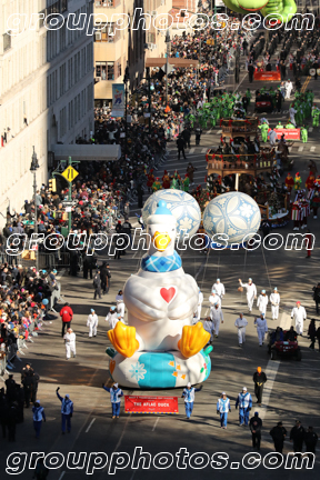 balloons and floats