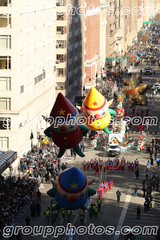 balloons and floats