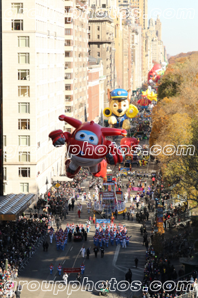 balloons and floats