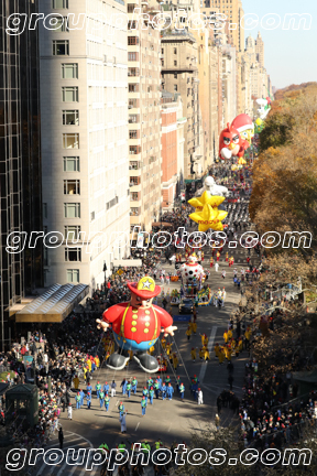 balloons and floats