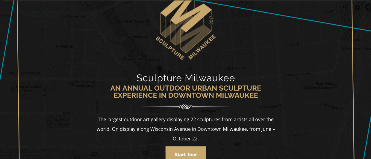 Scrolling Through Sculpture Milwaukee Site Gif