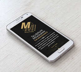 Sculpture Milwaukee Mobile Device Design