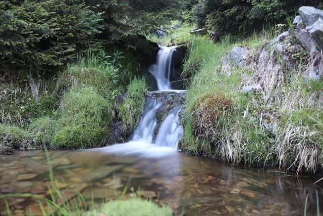 Vodopádky Stříbrnického potoka
