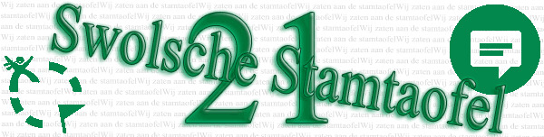 Swolsche Stamtaofel. Ik was erbij